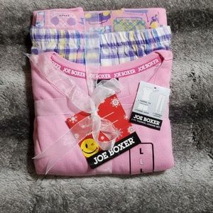 Joe Boxer 3 Piece Thermal PJ Set